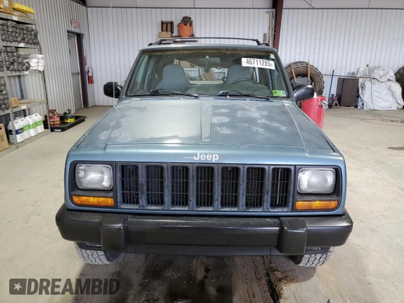 1997 Jeep Cherokee Sport with VIN 1J4FJ68S4VL532609, listed as a Copart auction lot 46711285 with 273,930 mi miles and Salvage Title. Bid and sale history available at carsss.com. Image 5.