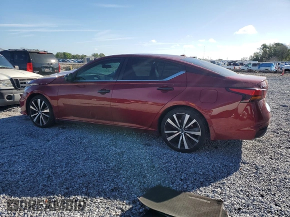 2022 Nissan Altima SR with VIN 1N4BL4CVXNN361962, listed as a Copart auction lot 50953185 with 41,956 mi miles and Non Repairable. Bid and sale history available at DreamBid. Image 2.