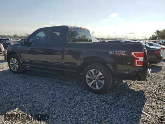 2018 Ford F-150 XL with VIN 1FTEX1CP3JFB09258, listed as a Copart auction lot 65053095 with 72,279 mi miles and Clean title. Bid and sale history available at DreamBid. Image 2.
