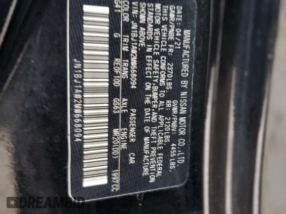 2021 Nissan Rogue S z VIN JN1BJ1AW2MW668094, wystawiony jako Copart lot #88900225 z przebiegiem 69 395 mil mil oraz Nie do naprawy • Non repairable. Historia ofert i sprzedaży dostępna na DreamBid. Obrazek 13.