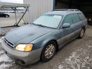 2002 Subaru Legacy Outback L.L. Bean with VIN 4S3BH806227654187, listed as a Copart auction lot 44383875 with 185,664 mi miles and Salvage title. Bid and sale history available at DreamBid. Image 1.