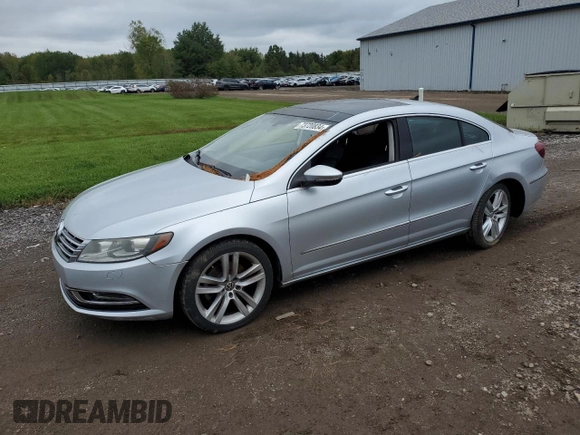 2013 Volkswagen CC Lux with VIN WVWRP7AN3DE510860, listed as a Copart auction lot 73720834 with 54,166 mi miles and Salvage Title. Bid and sale history available at carsss.com. Image 1.