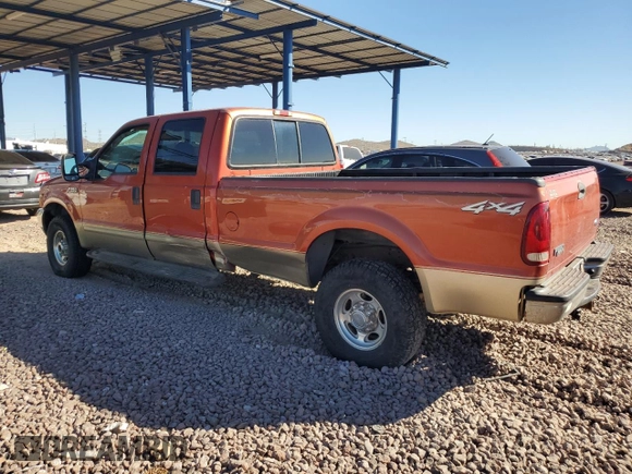 2001 Ford Super Duty F-250 XL with VIN 1FTNW21S81EA34207, listed as a Copart auction lot 77451904 with 207,829 mi miles and Salvage Title. Bid and sale history available at carsss.com. Image 2.