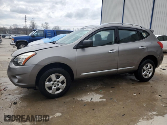 2015 Nissan Rogue S with VIN JN8AS5MV0FW257803, listed as a Copart auction lot 50332325 with 94,332 mi miles and Salvage Title. Bid and sale history available at DreamBid. Image 1.