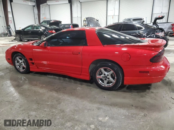 2002 Pontiac Firebird Firebird with VIN 2G2FS22K722137649, listed as a Copart auction lot 44795985 with 92,573 mi miles and Salvage title. Bid and sale history available at DreamBid. Image 2.
