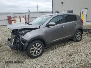 2014 Kia Sportage LX with VIN KNDPBCAC4E7548147, listed as a Copart auction lot 52459665 with 108,667 mi miles and Non Repairable. Bid and sale history available at carsss.com. Image 1.