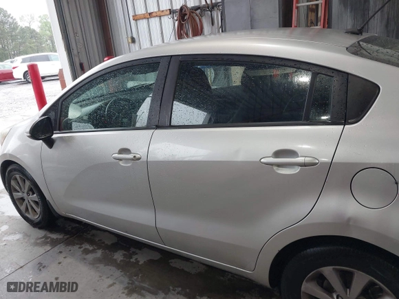2014 Kia Rio EX with VIN KNADN4A35E6396673, listed as a IAAI auction lot 41964655 with 159,644 mi miles. Bid and sale history available at carsss.com. Image 14.