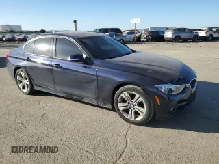 2016 BMW 3 Series 328i with VIN WBA8E9G5XGNT47792, listed as a Copart auction lot 47318495 with 83,946 mi miles and Salvage Title. Bid and sale history available at carsss.com. Image 4.