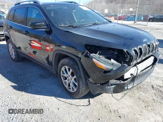 2018 Jeep Cherokee Latitude with VIN 1C4PJMCB1JD589473, listed as a IAAI auction lot 41665630 with 106,371 mi miles and . Bid and sale history available at DreamBid. Image 1.
