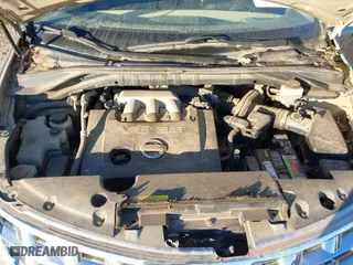 2005 Nissan Murano SL with VIN JN8AZ08W05W441073, listed as a IAAI auction lot 41344637 with 195,597 mi miles. Bid and sale history available at carsss.com. Image 10.
