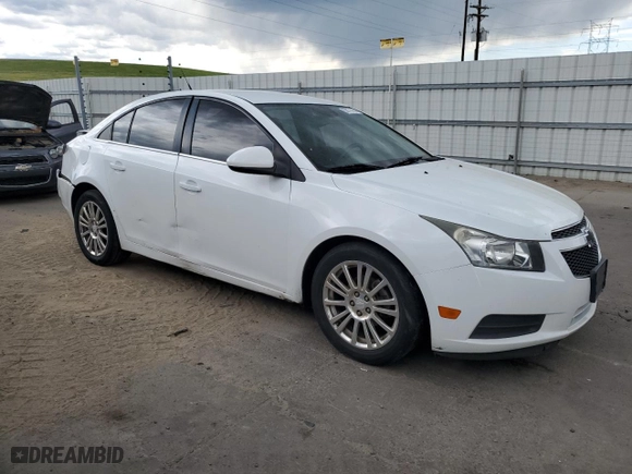 2013 Chevrolet Cruze ECO with VIN 1G1PJ5SB5D7128909, listed as a Copart auction lot 58171454 with 93,648 mi miles and Salvage Title. Bid and sale history available at carsss.com. Image 4.