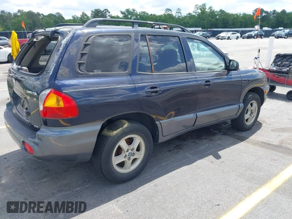 2004 Hyundai Santa Fe GLS with VIN KM8SC73D74U608244, listed as a IAAI auction lot 42142464 with 138,537 mi miles. Bid and sale history available at carsss.com. Image 4.