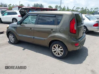 2012 Kia Soul + with VIN KNDJT2A66C7440908, listed as a IAAI auction lot 42049004 with 63,083 mi miles and . Bid and sale history available at DreamBid. Image 3.