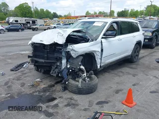 2021 Jeep Grand Cherokee Limited with VIN 1C4RJKBG4M8136830, listed as a IAAI auction lot 42075433 with 41,503 mi miles and . Bid and sale history available at DreamBid. Image 2.