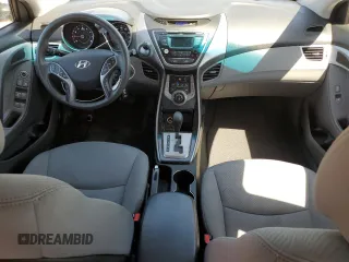 2013 Hyundai Elantra Limited with VIN 5NPDH4AE6DH225043, listed as a Copart auction lot 52006435 with 127,169 mi miles and Salvage Title. Bid and sale history available at DreamBid. Image 8.