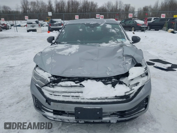 2024 Volkswagen Jetta Sport with VIN 3VWAM7BU5RM082431, listed as a IAAI auction lot 41465415 with 8,275 mi miles and . Bid and sale history available at DreamBid. Image 12.