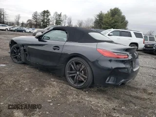 2020 BMW Z4 sDriveM40i with VIN WBAHF9C01LWW56725, listed as a Copart auction lot 85531074 with 0 mi miles and Salvage Title. Bid and sale history available at carsss.com. Image 2.