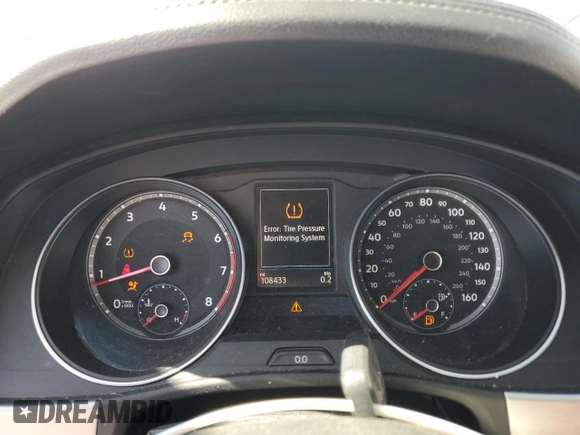 2018 Volkswagen Atlas SE with VIN 1V2CR2CA6JC575771, listed as a Copart auction lot 60574805 with 108,433 mi miles and Salvage title. Bid and sale history available at DreamBid. Image 9.