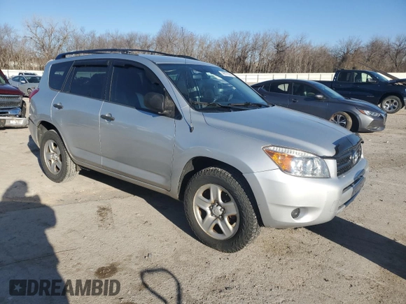 2007 Toyota RAV4 with VIN JTMZK33V575012703, listed as a Copart auction lot 48073095 with 138,844 mi miles and Salvage Title. Bid and sale history available at DreamBid. Image 4.