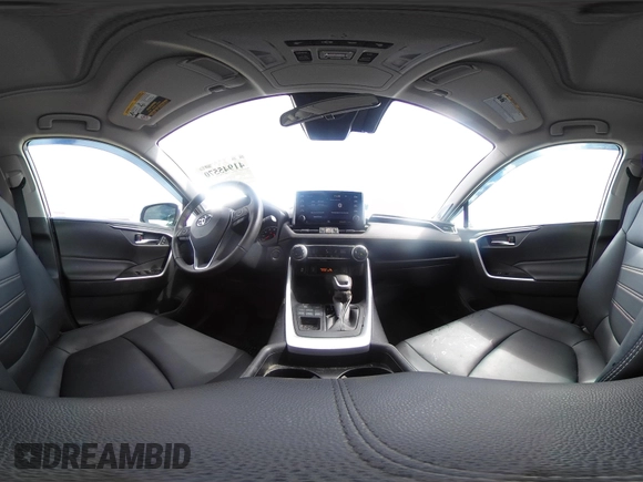 2019 Toyota RAV4 XLE Premium with VIN 2T3A1RFV7KW076483, listed as a IAAI auction lot 41945570 with 9,334 mi miles. Bid and sale history available at carsss.com. Image 18.
