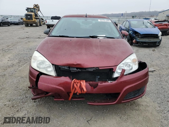2010 Pontiac G6 w/1SB with VIN 1G2ZA5E01A4161305, listed as a Copart auction lot 43191395 with 202,094 mi miles and Salvage Title. Bid and sale history available at carsss.com. Image 5.