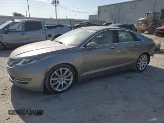 2015 Lincoln MKZ Hybrid with VIN 3LN6L2LU0FR621254, listed as a Copart auction lot 55275185 with 104,021 mi miles and Salvage Title. Bid and sale history available at DreamBid. Image 1.