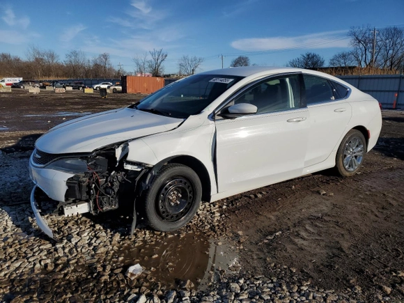 2016 Chrysler 200 Limited with VIN 1C3CCCAB9GN147585, listed as a Copart auction lot 48114055 with 50,268 mi miles and Salvage Title. Bid and sale history available at carsss.com. Image 1.