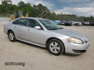 2011 Chevrolet Impala LT Fleet with VIN 2G1WG5EK5B1312327, listed as a Copart auction lot 50802345 with 222,959 mi miles and Salvage title. Bid and sale history available at DreamBid. Image 4.