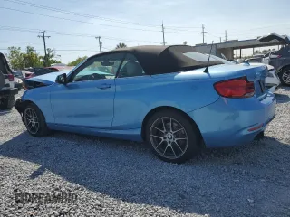 2018 BMW 2 Series 230i xDrive with VIN WBA2K1C58JVD41067, listed as a Copart auction lot 49325465 with 32,442 mi miles and Salvage Title. Bid and sale history available at carsss.com. Image 2.