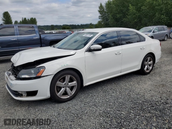 2013 Volkswagen Passat SE z VIN 1VWBP7A36DC140948, wystawiony jako Copart lot #59081705 z przebiegiem 139 320 mil mil oraz Szkoda całkowita • Salvage title. Historia ofert i sprzedaży dostępna na DreamBid. Obrazek 2.