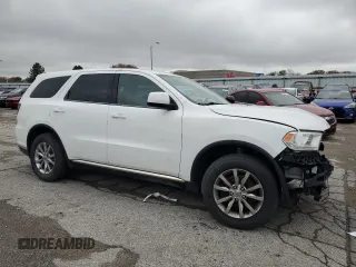 2018 Dodge Durango Special Service with VIN 1C4SDJFT4JC409090, listed as a Copart auction lot 74636664 with Not provided miles and Salvage title. Bid and sale history available at DreamBid. Image 4.