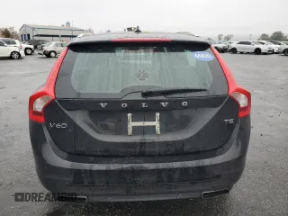 2016 Volvo V60 T5 Drive-E Premier with VIN YV140MEK5G1296344, listed as a Copart auction lot 85318124 with 164,521 mi miles and Salvage Title. Bid and sale history available at carsss.com. Image 6.