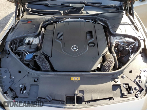 2019 Mercedes-Benz S-Class S 560 with VIN WDDXK8DB7KA038850, listed as a Copart auction lot 45124985 with 0 mi miles and Salvage Title. Bid and sale history available at carsss.com. Image 11.