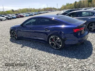 2023 Audi S5 Sportback Premium Plus z VIN WAUB4CF53PA032282, wystawiony jako Copart lot #55427535 z przebiegiem 28 847 mil mil oraz Szkody całkowita. Historia ofert i sprzedaży dostępna na DreamBid. Obrazek 2.