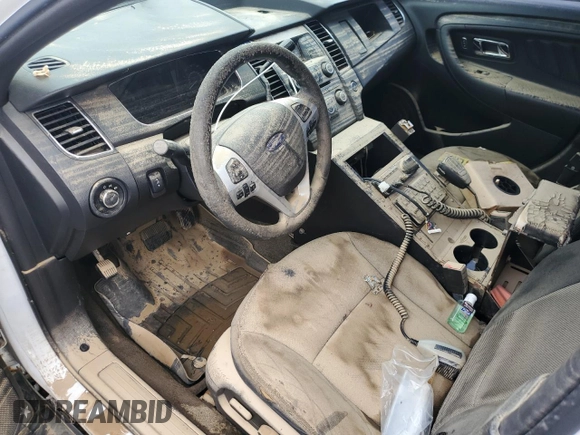 2013 Ford Police Interceptor with VIN 1FAHP2MT3DG196579, listed as a Copart auction lot 84094414 with Not provided miles and Salvage title. Bid and sale history available at DreamBid. Image 8.
