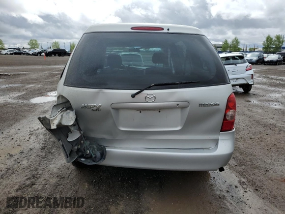 2002 Mazda MPV LX z VIN JM3LW28J620327453, wystawiony jako Copart lot #56761255 z przebiegiem 186 479 mil mil oraz Szkoda całkowita • Salvage title. Historia ofert i sprzedaży dostępna na DreamBid. Obrazek 6.