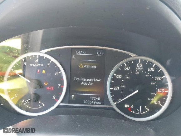 2017 Nissan Sentra SV with VIN 3N1AB7AP6HY217592, listed as a IAAI auction lot 41704161 with 103,649 mi miles. Bid and sale history available at carsss.com. Image 7.