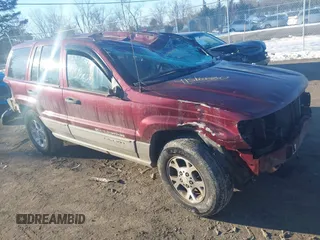 2000 Jeep Grand Cherokee Laredo z VIN 1J4GW48N3YC231743, wystawiony jako IAAI lot #41316680 z przebiegiem Nie podano mil oraz . Historia ofert i sprzedaży dostępna na DreamBid. Obrazek 1.