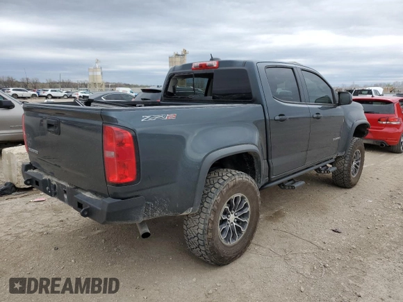 2017 Chevrolet Colorado 4WD ZR2 z VIN 1GCGTEEN5H1284514, wystawiony jako Copart lot #51377075 z przebiegiem 109 085 mil mil oraz Szkoda całkowita • Salvage title. Historia ofert i sprzedaży dostępna na DreamBid. Obrazek 3.