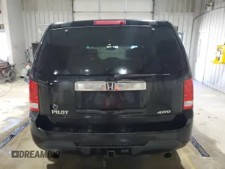 2012 Honda Pilot EX-L with VIN 5FNYF4H78CB017208, listed as a Copart auction lot 52321835 with 196,953 mi miles and Salvage Title. Bid and sale history available at DreamBid. Image 6.