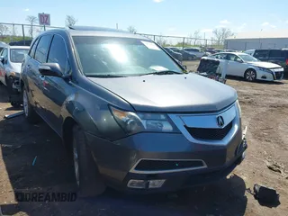 2012 Acura MDX Tech Pkg with VIN 2HNYD2H35CH538849, listed as a IAAI auction lot 42052860 with 173,052 mi miles. Bid and sale history available at carsss.com. Image 1.
