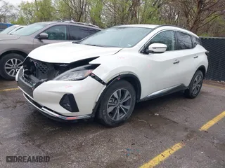 2023 Nissan Murano SV with VIN 5N1AZ2BJ7PC138117, listed as a IAAI auction lot 41966311 with 44,912 mi miles. Bid and sale history available at carsss.com. Image 17.