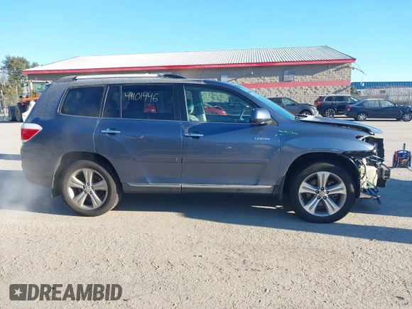 2013 Toyota Highlander Limited with VIN 5TDDK3EH5DS189890, listed as a IAAI auction lot 41101446 with 136,648 mi miles and . Bid and sale history available at DreamBid. Image 13.