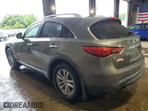 2009 Infiniti FX with VIN JNRAS18W99M156816, listed as a Copart auction lot 57883055 with 165,808 mi miles and Salvage title. Bid and sale history available at DreamBid. Image 2.