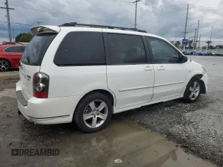 2006 Mazda MPV ES z VIN JM3LW28J260570232, wystawiony jako Copart lot #59558005 z przebiegiem 213 950 mil mil oraz Szkoda całkowita • Salvage title. Historia ofert i sprzedaży dostępna na DreamBid. Obrazek 3.