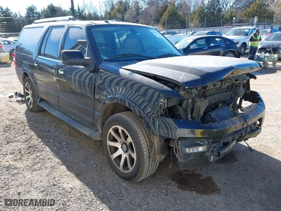2016 Ford Expedition EL Limited with VIN 1FMJK1KT2GEF11942, listed as a IAAI auction lot 41251174 with 200,274 mi miles. Bid and sale history available at carsss.com. Image 1.