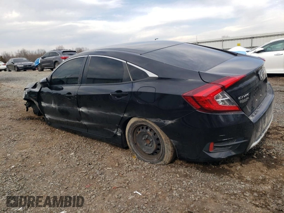 2019 Honda Civic Sedan LX with VIN 2HGFC2F63KH513428, listed as a Copart auction lot 49841885 with 115,521 mi miles and Salvage Title. Bid and sale history available at carsss.com. Image 2.