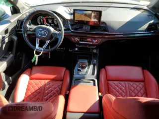 2021 Audi SQ5 Premium Plus with VIN WA1B4AFY3M2009277, listed as a Copart auction lot 47678505 with 41,887 mi miles and Salvage Title. Bid and sale history available at carsss.com. Image 8.