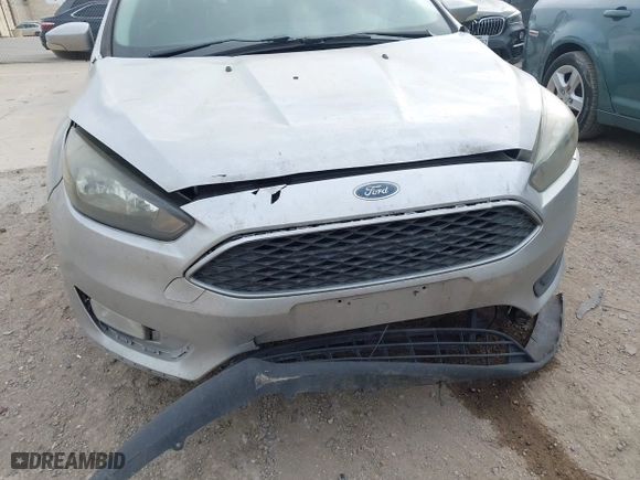 2017 Ford Focus SEL with VIN 1FADP3H24HL235375, listed as a IAAI auction lot 41924041 with 129,570 mi miles. Bid and sale history available at carsss.com. Image 6.