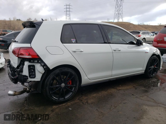 2021 Volkswagen Golf GTI S with VIN 3VW6T7AU7MM000167, listed as a Copart auction lot 44574295 with 14,381 mi miles and Salvage Title. Bid and sale history available at carsss.com. Image 3.